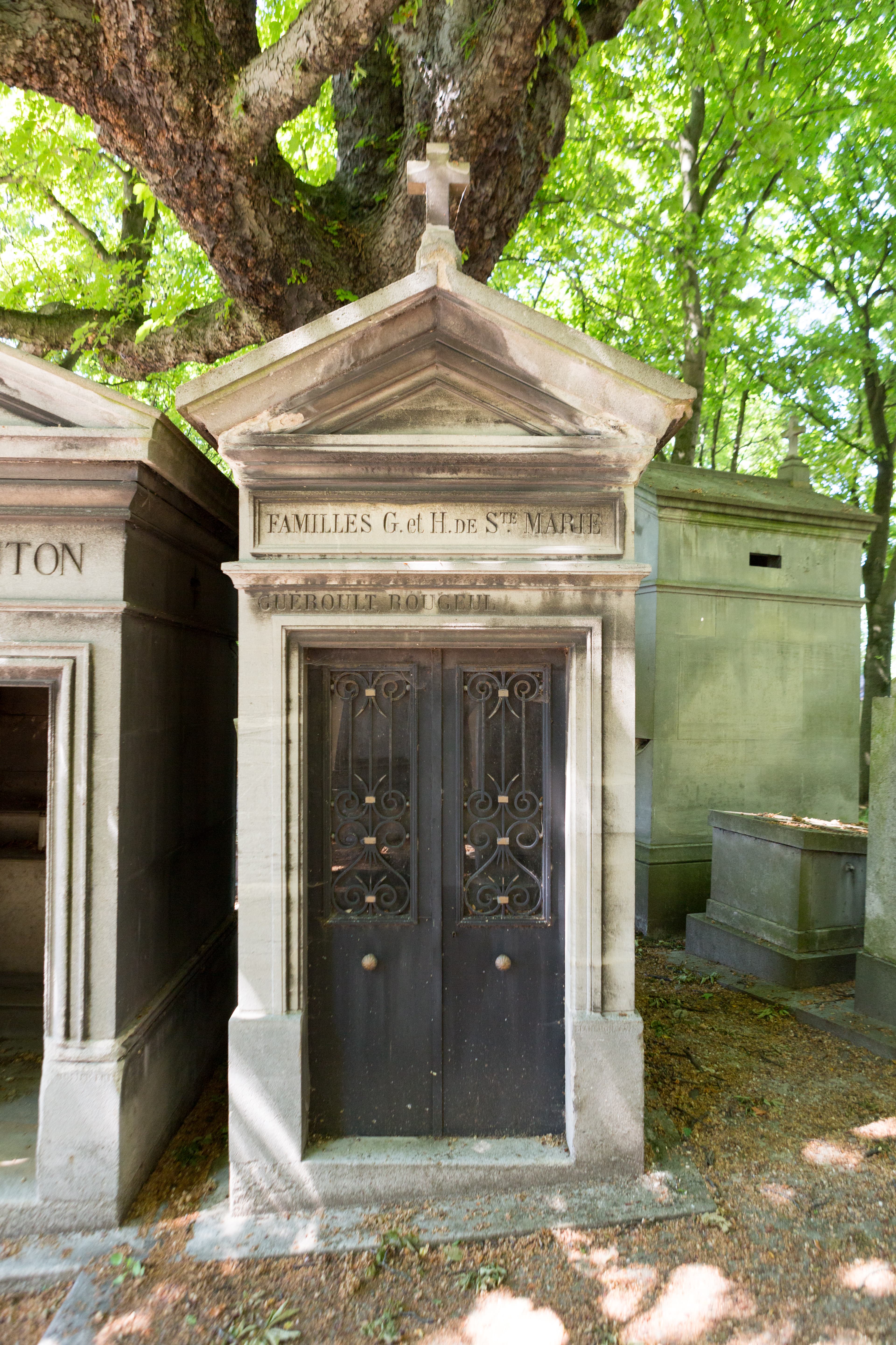Grave of Sainte-Marie