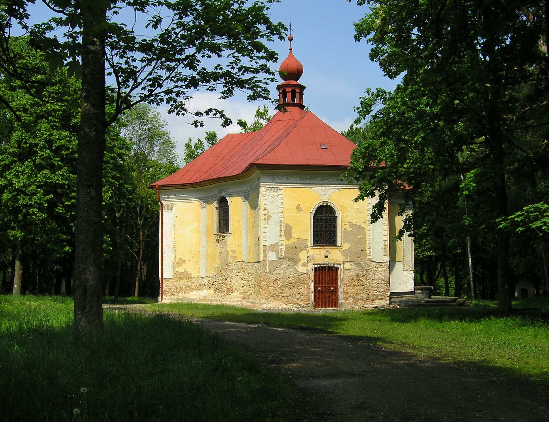 Church of Saint Anne in Pohled