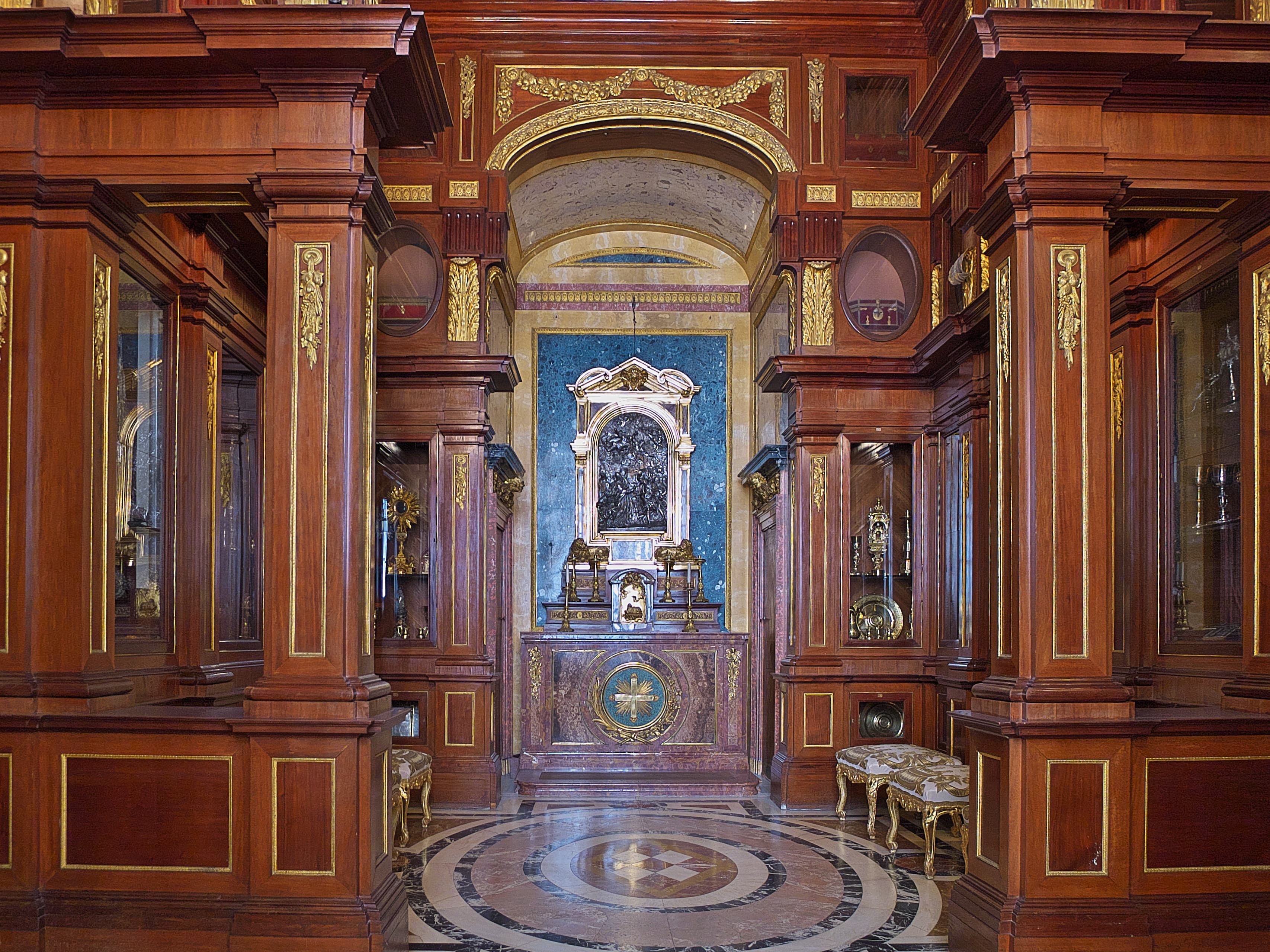 Reliquary of the Chapel of the Royal Palace of Madrid