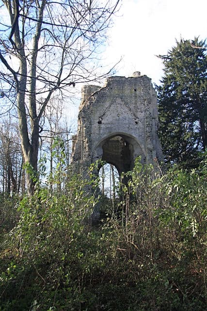 All Saints' Church, remains of