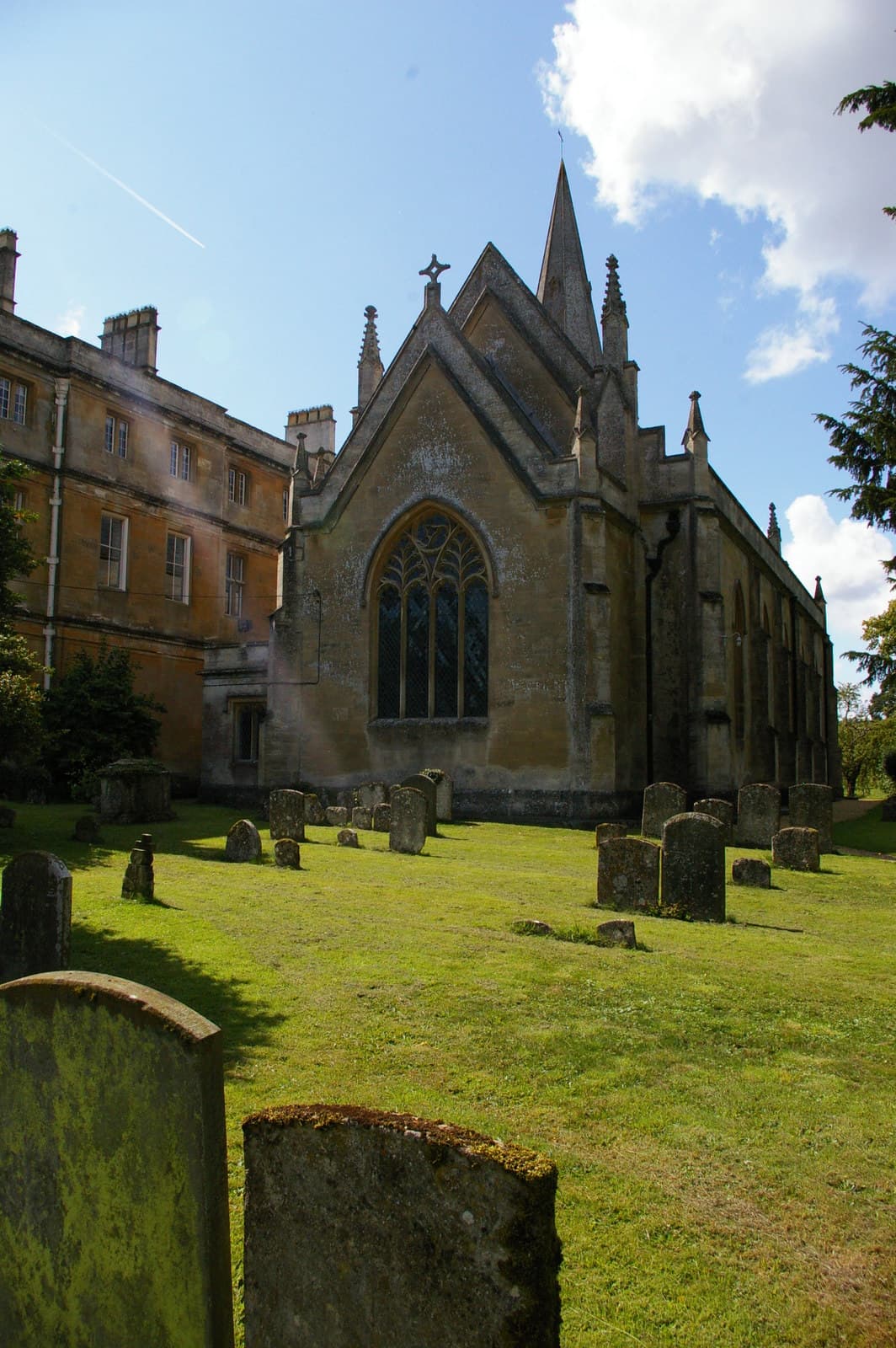 Church of St Mary Magdalene, Adjoining Sherborne House