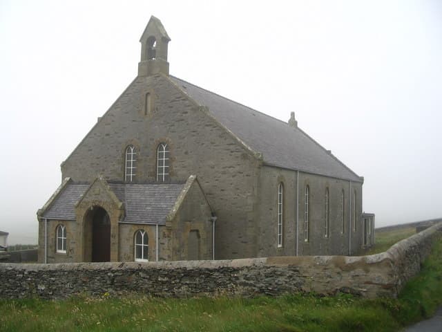 St Ninian's Church And Gatepiers, Bigton