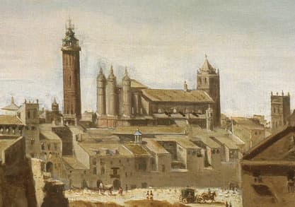 Mudejar collegiate church of Santa María del Pilar