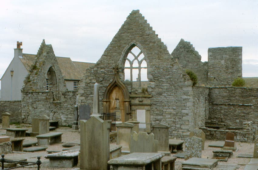 Thurso, Wilson Lane, Old St Peter's Church And Burial-ground