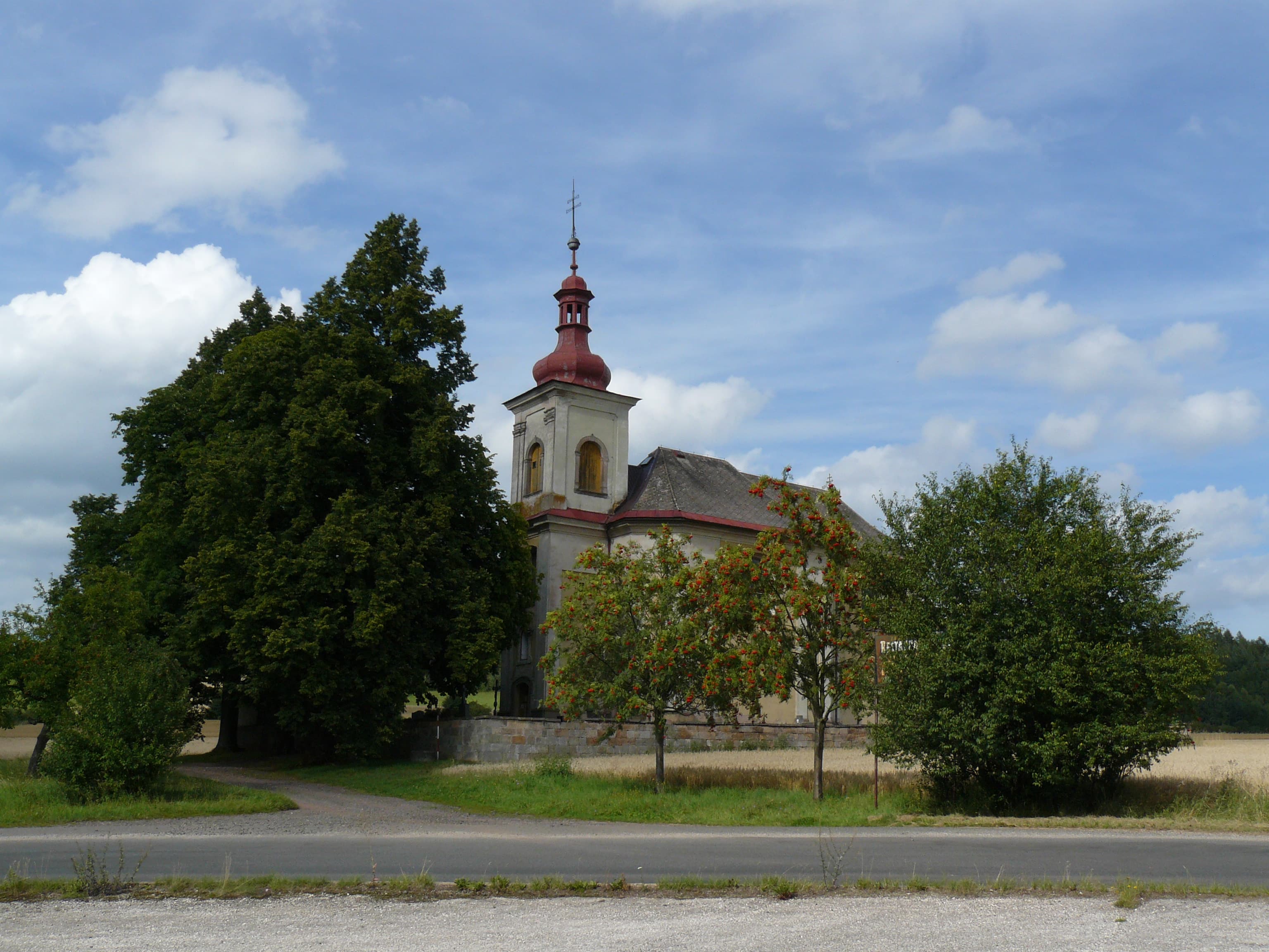 Church of Saint John the Baptist in Vidonice