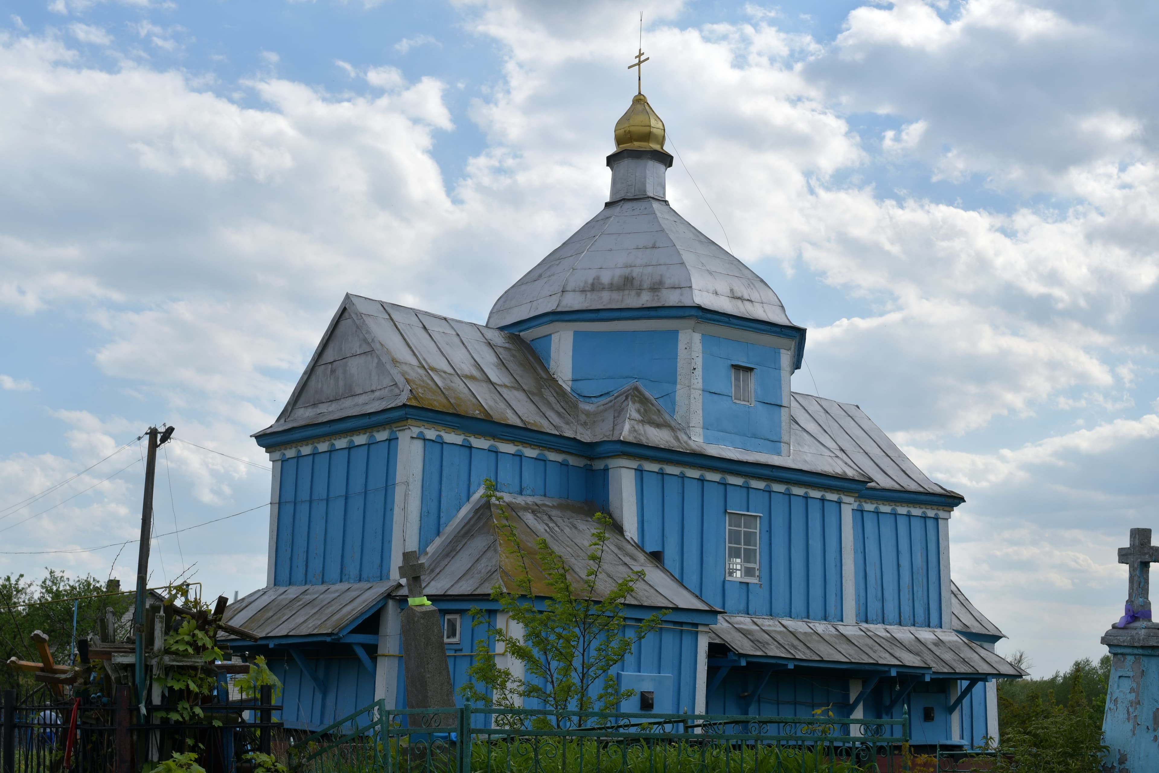 Exaltation of the Holy Cross church, Vilkhivka