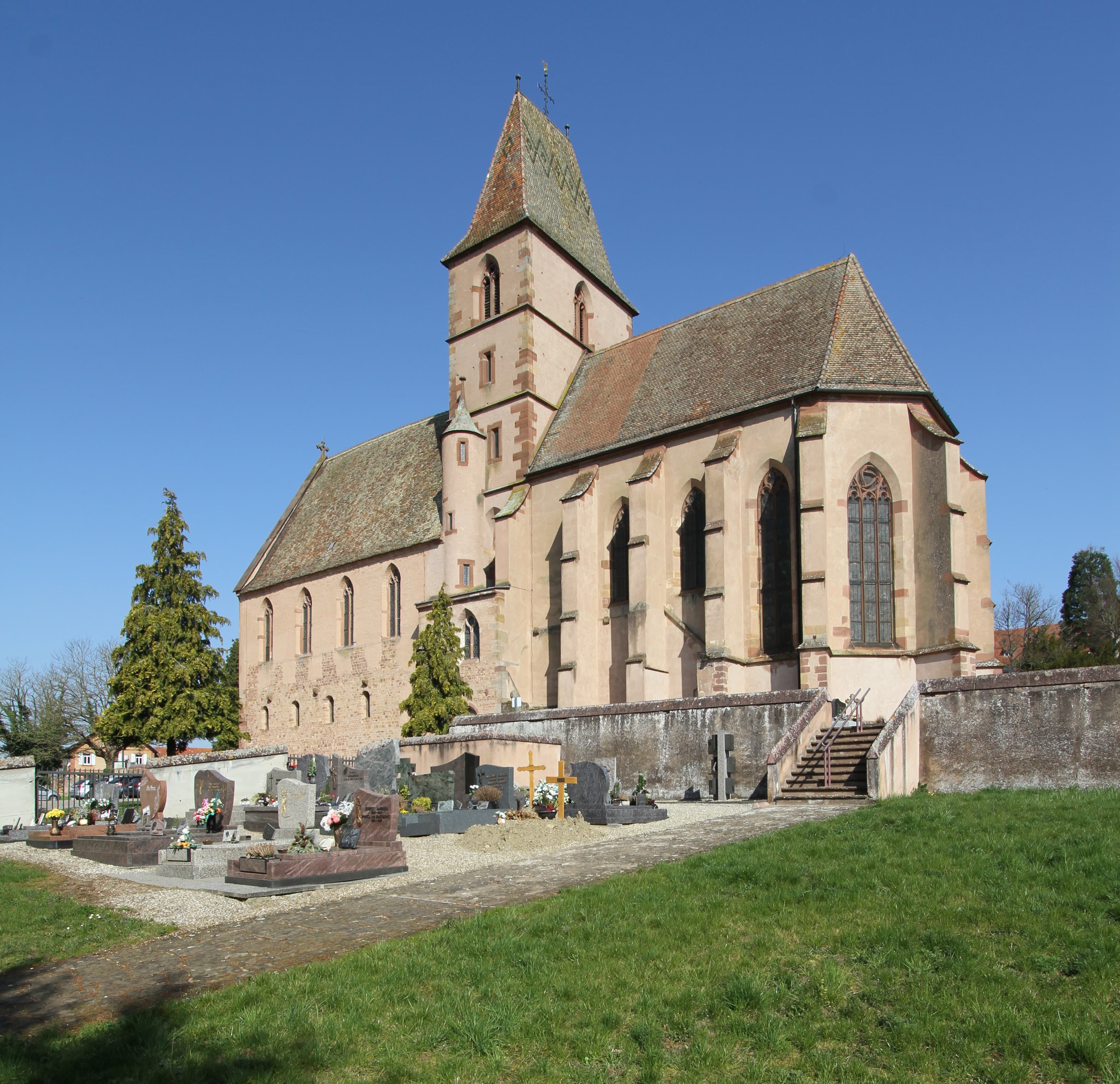 Church of Saint Walburg in Walbourg
